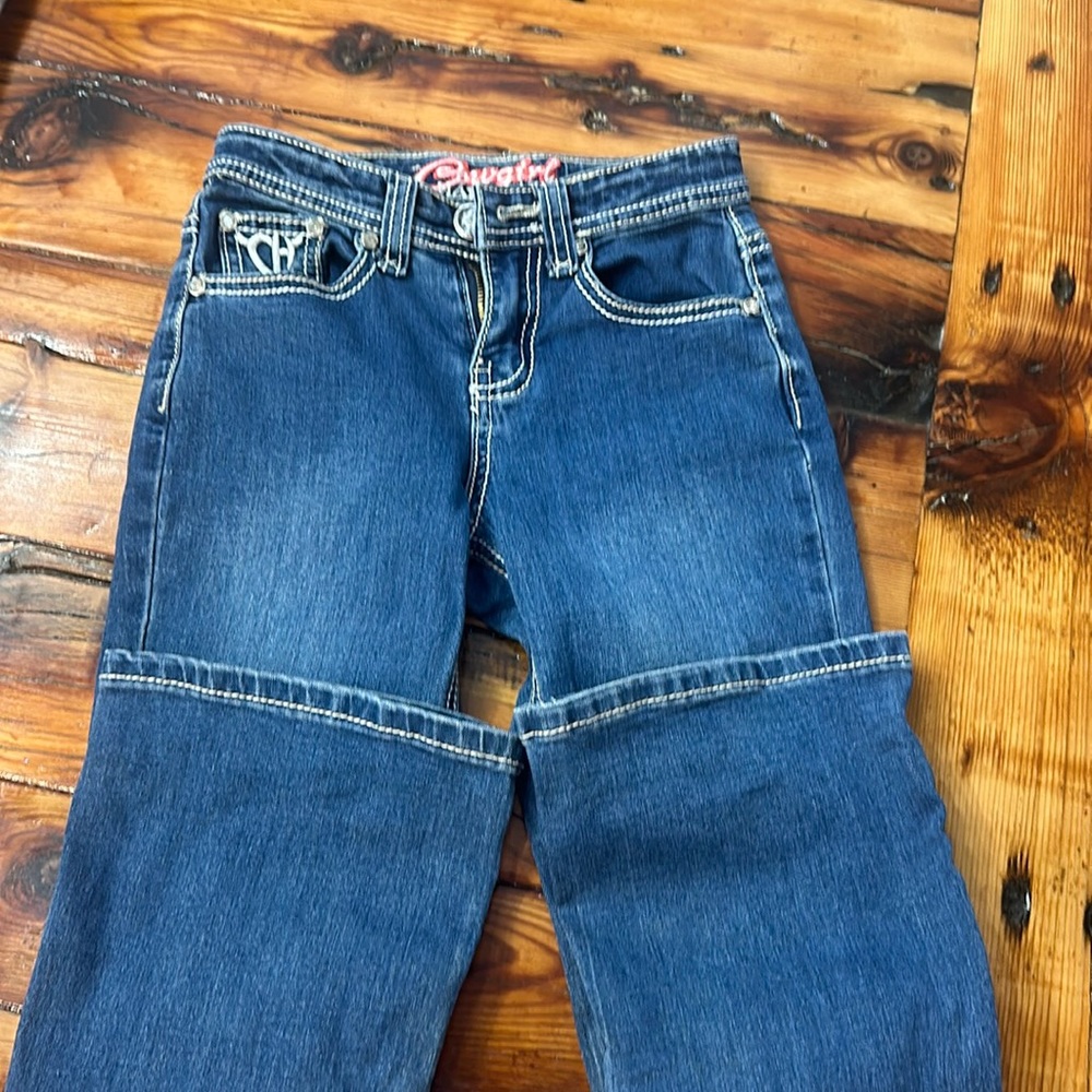 Girls Cowgirl Hardware Bootcut Jean